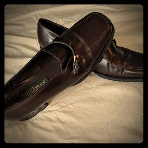 Brown loafers